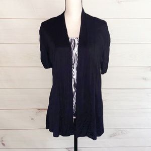 ❌SOLD❌ NWOT Iz Byer Cardigan Top w/Tank